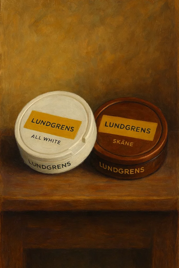 Lundgrens all white snus